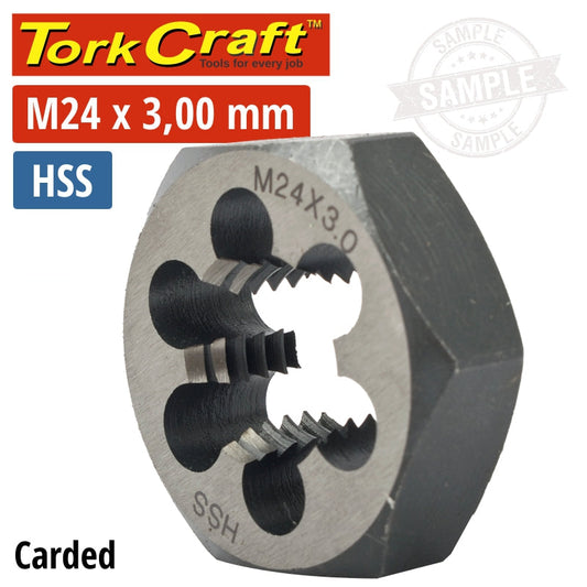 Die Hss Hex 24Mm 1/Card freeshipping - Africa Tool Distributors