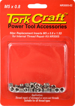 thread repair kit m5 x 0.8 x 1.5d repl. inserts for nr5005