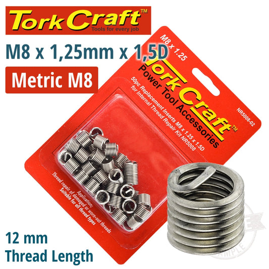 Thread Repair Kit M8 X 1.25 X 1.5D Repl. Inserts For Nr5008 freeshipping - Africa Tool Distributors