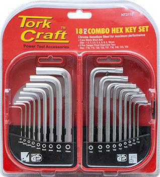 allen key and torx set