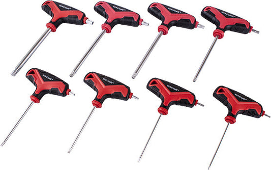 Tork Craft 8Pce Torx T-Handle Wrench Set Sizes: T10-T15-T20-T25-T30-T40-T45-T50 freeshipping - Africa Tool Distributors