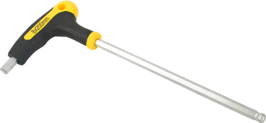 ball point t handle hex allen key 8.0mm x 200mm