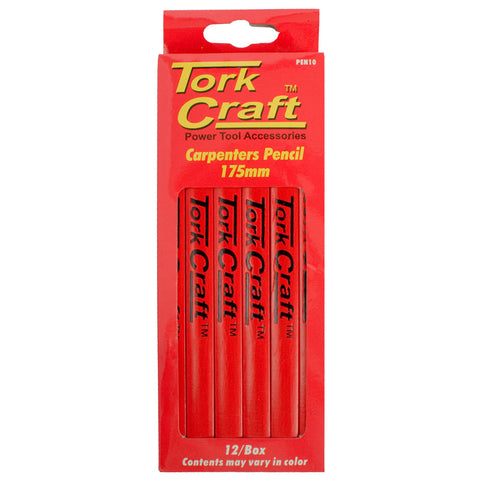 Tork Craft Carpenters Pencil 175Mm - 12 Per Box freeshipping - Africa Tool Distributors