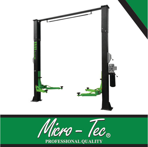 Micro-Tec 2 Post Lift 4Ton Clear Floor