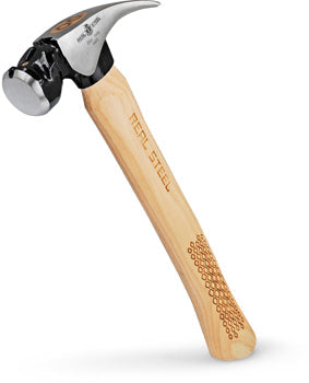 Real Steel HAMMER CLAW RIP 570G 20OZ HICK. WOOD HANDLE
