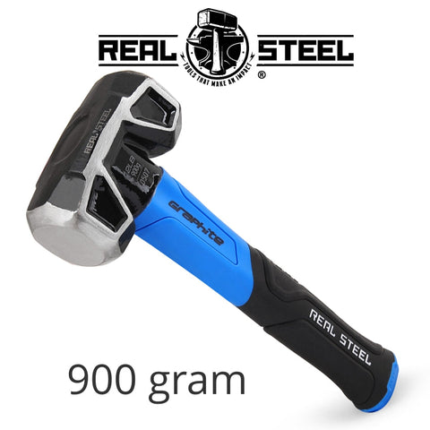 Real Steel Hammer Sledge/Cross Strike 900G 2Lb Graph. Handle Real Steel freeshipping - Africa Tool Distributors