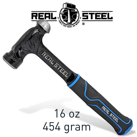 Real Steel Hammer Ball Pein 450G 16Oz Ultra Steel Handle Real Steel freeshipping - Africa Tool Distributors