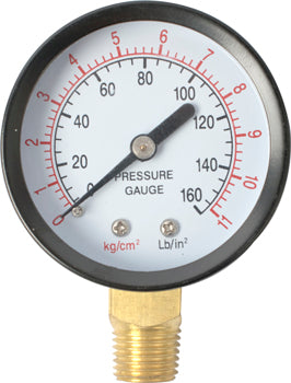 Air Craft AIR GAUGE 85PSI/6BAR 1/4M BOT. FIT  FOR SG PP PAINT POTS