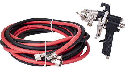 Spray Gun And 7.5M Hose For Paint Pots No Cup Pq2 2.2Mm freeshipping - Africa Tool Distributors