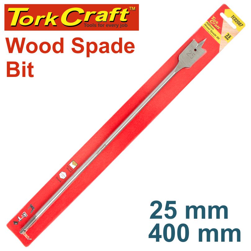 Spade Bit 25Mm X 400Mm freeshipping - Africa Tool Distributors