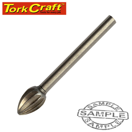 Mini H/Speed Cutter 6.4Mm Flame 3.2Mm Shank freeshipping - Africa Tool Distributors