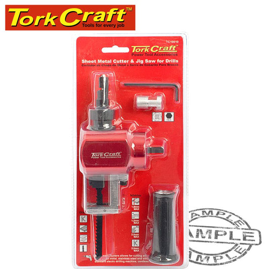 Tork Craft Nibbler Jig Saw Attachment For  Drills For Cutting Sheet Metals / Wood freeshipping - Africa Tool Distributors