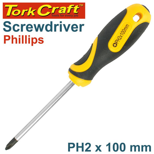 Screwdriver Phillips No.2 X 100Mm freeshipping - Africa Tool Distributors