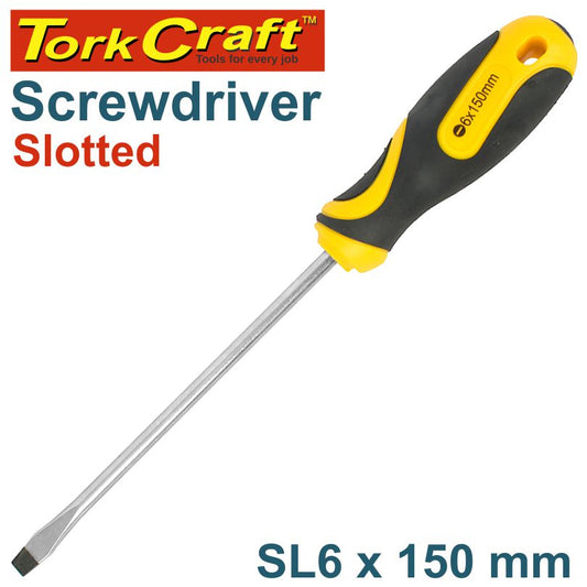 Screwdriver Slotted 6 X 150Mm freeshipping - Africa Tool Distributors