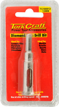 Tork Craft DIAMOND CORE BIT 12MM FOR TILES