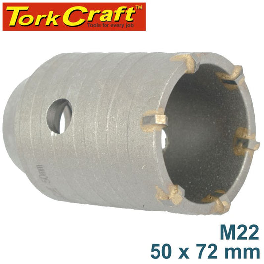 Hollow Core Bit Tct 50 X 72Mm M22 freeshipping - Africa Tool Distributors
