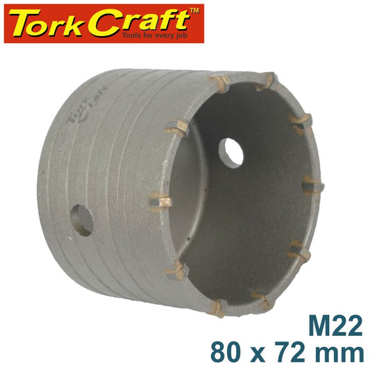 Hollow Core Bit Tct 80 X 72Mm M22 freeshipping - Africa Tool Distributors