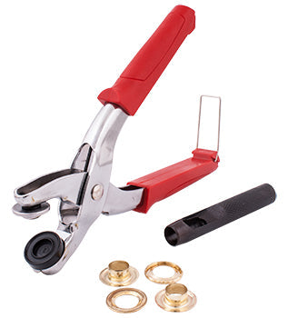 Tork Craft Grommet Setting Tool Kit Comes With 10 Pcs Eyelets 12Mm freeshipping - Africa Tool Distributors