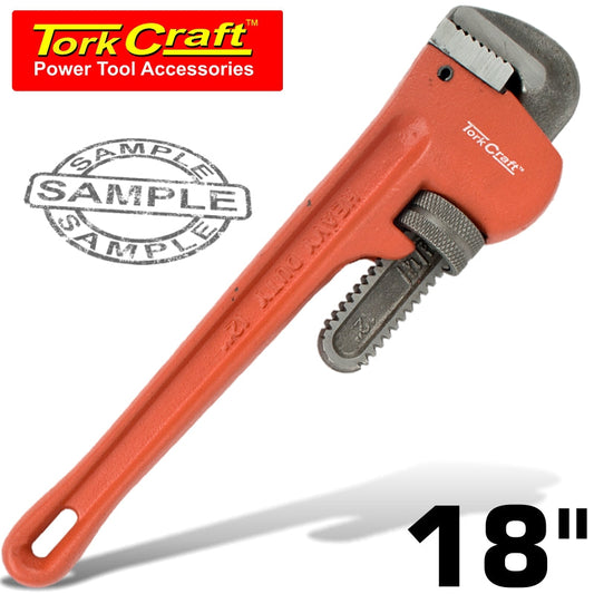 Tork Craft Pipe Wrench Heavy Duty 450Mm freeshipping - Africa Tool Distributors