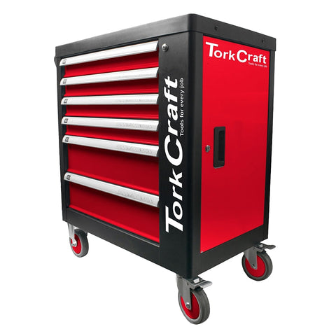 Tork Craft 6 Drawer Roller Cabinet On Castors With 184Pc Of Stock