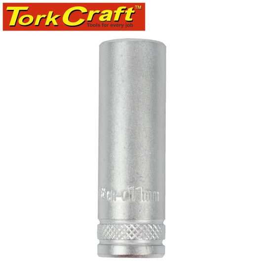 Socket 11Mm 1/4' Dr Deep Socket Crv 12 Point
