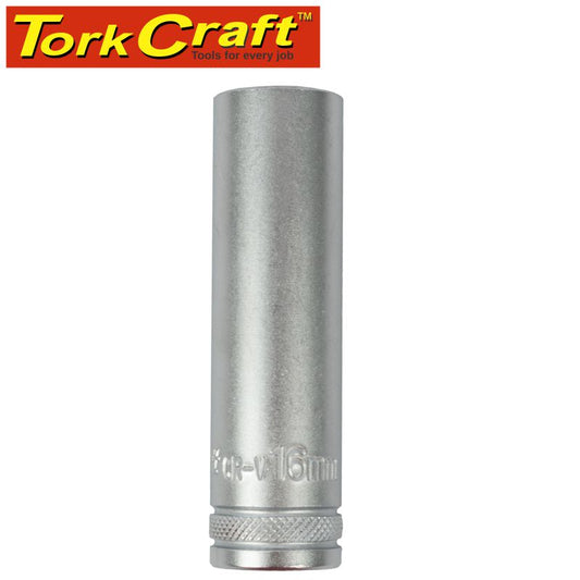 Socket 16Mm 1/2' Dr Deep Socket Crv 12 Point