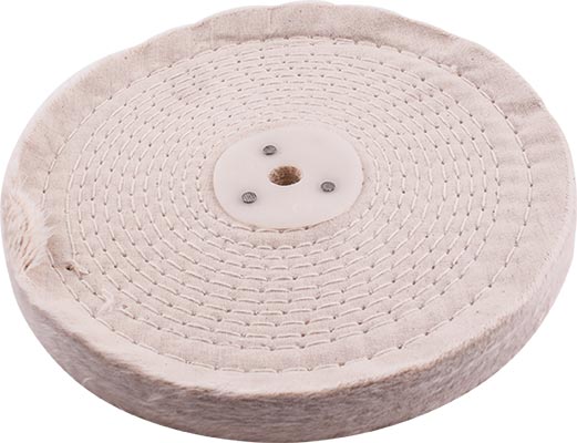 White Buff/Mop Stitched 200Mm X 2 Section 20Mm Thick freeshipping - Africa Tool Distributors