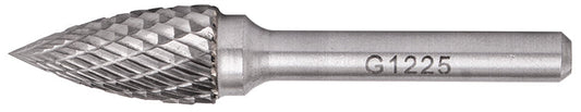 Tork Craft Rotary Burr Tungsten 12X25X6Mm Conical Curved freeshipping - Africa Tool Distributors