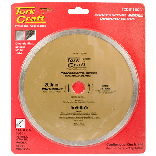 Tork Craft DIAMOND BLD 200 X 22.22 CONT RIM