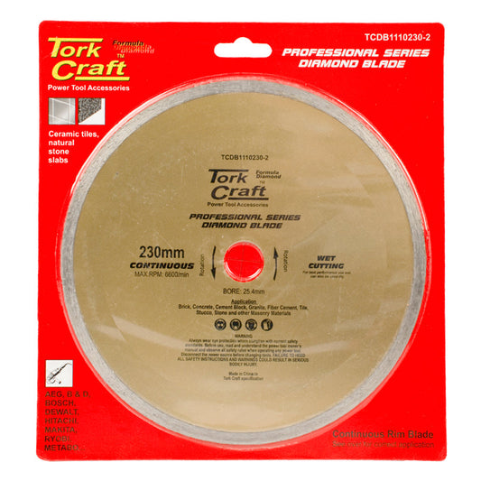 Tork Craft DIAMOND BLD.230X25.4 CONT.RIM