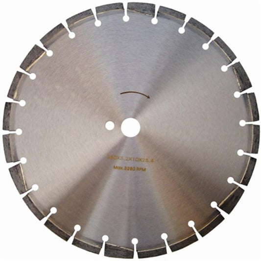 Tork Craft DIAMOND BLD. BRAZED 350 X 25.4MM FOR ASPHALT TAR