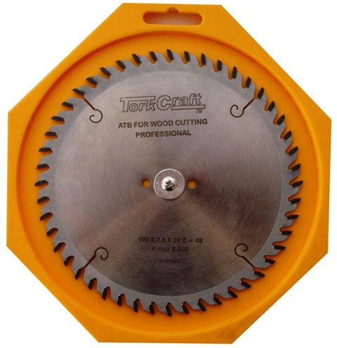 Tork Craft BLADE TCT EURO TIP 190 X 48T 20/16MM PROFESIONAL