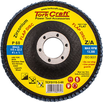 Flap Disc Zirconium 115Mm 60 Grit Flat freeshipping - Africa Tool Distributors