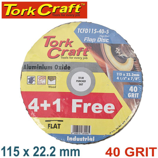 Flap Sanding Disc 115Mm 40Grit 4+1 Free freeshipping - Africa Tool Distributors