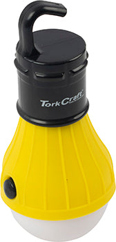 Tork Craft CAMPING LED LIGHT BULB 60LM HANGING HOOK USE 3XAAA BAT TORK CRAFT
