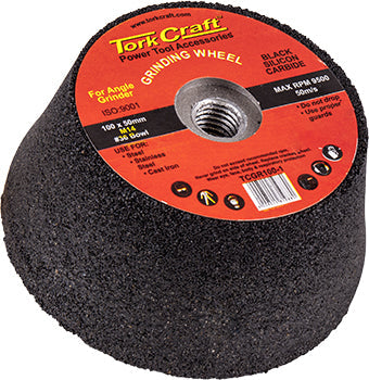 Grinding Wheel 100X50 M14 Bore - #36 Bowl - Angle Grinder freeshipping - Africa Tool Distributors