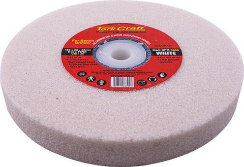 Tork Craft Grinding Wheel 150X20X32Mm White Coarse 36Gr W/Bushes For Bench Grin freeshipping - Africa Tool Distributors