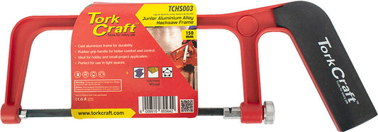 Tork Craft Aluminum Alloy Junior Hacksaw Frame 150Mm freeshipping - Africa Tool Distributors