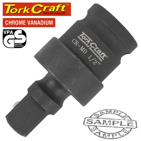 Tork Craft 1/2'F X 1/2'M Impact Adaptor Uni. Swivel