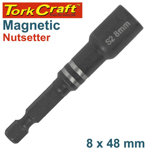 Tork Craft Magnetic Nutsetter 8 X 48Mm Carded freeshipping - Africa Tool Distributors