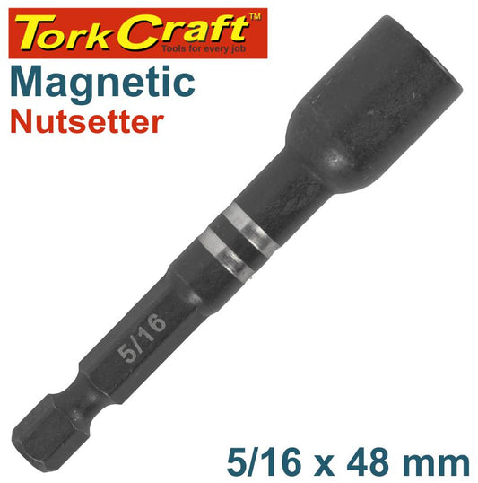 Tork Craft Magnetic Nutsetter 5/16 X 48Mm Carded freeshipping - Africa Tool Distributors