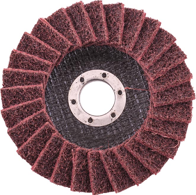Flap Disc Non Woven 115X22 Medium Red  Tcfd freeshipping - Africa Tool Distributors