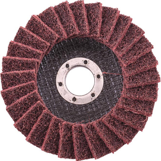 Flap Disc Non Woven 115X22 Medium Red  Tcfd freeshipping - Africa Tool Distributors