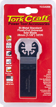 Quick Change Flush Cut Metal Saw Blade 28Mm(1-1/8')18Tpi freeshipping - Africa Tool Distributors