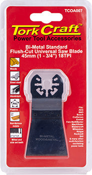 Quick Change Flush Cut Universal Saw Blade 45Mm(1-3/4')18Tpi freeshipping - Africa Tool Distributors