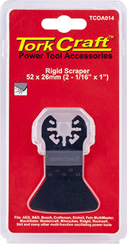 Tork Craft Quick Change Rigid Scraper 52X26Mm(2-1/16'X1') freeshipping - Africa Tool Distributors