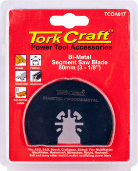 Tork Craft Quick Change Segment Saw Blade 80Mm(3-1/8') freeshipping - Africa Tool Distributors