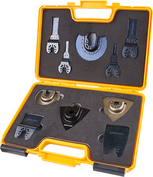 Quick Change Oscilating All Round Purpose Accessory Set 10Pc freeshipping - Africa Tool Distributors