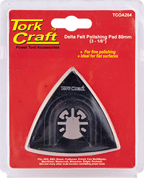 Tork Craft Quick Change  Base & Arbor 80Mm Delta Felt Polishing Pad freeshipping - Africa Tool Distributors