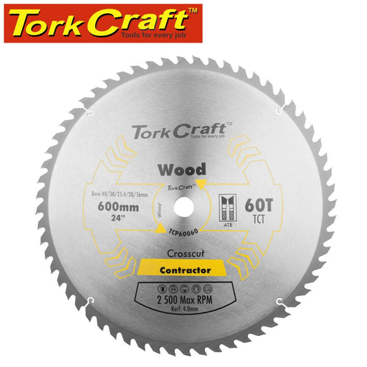 Tct Saw Blade 600X60T 4Mm Kerf 40/30/1/20/16 freeshipping - Africa Tool Distributors